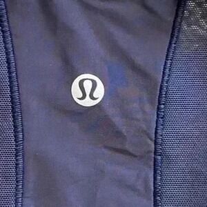 Lululemon Fresh In Mesh Tank 6 Midnight Navy‎